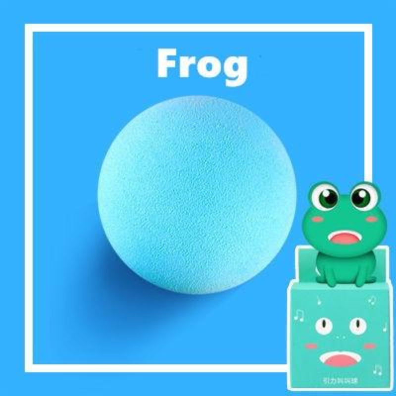 Bola de brinquedo interativa com sons realistas de animais para gatos - Deka Express