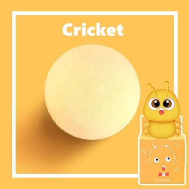 Bola de brinquedo interativa com sons realistas de animais para gatos - Deka Express