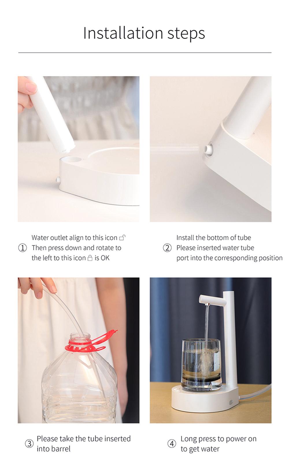 Dispensador de água inteligente portátil recarregável - Deka Express