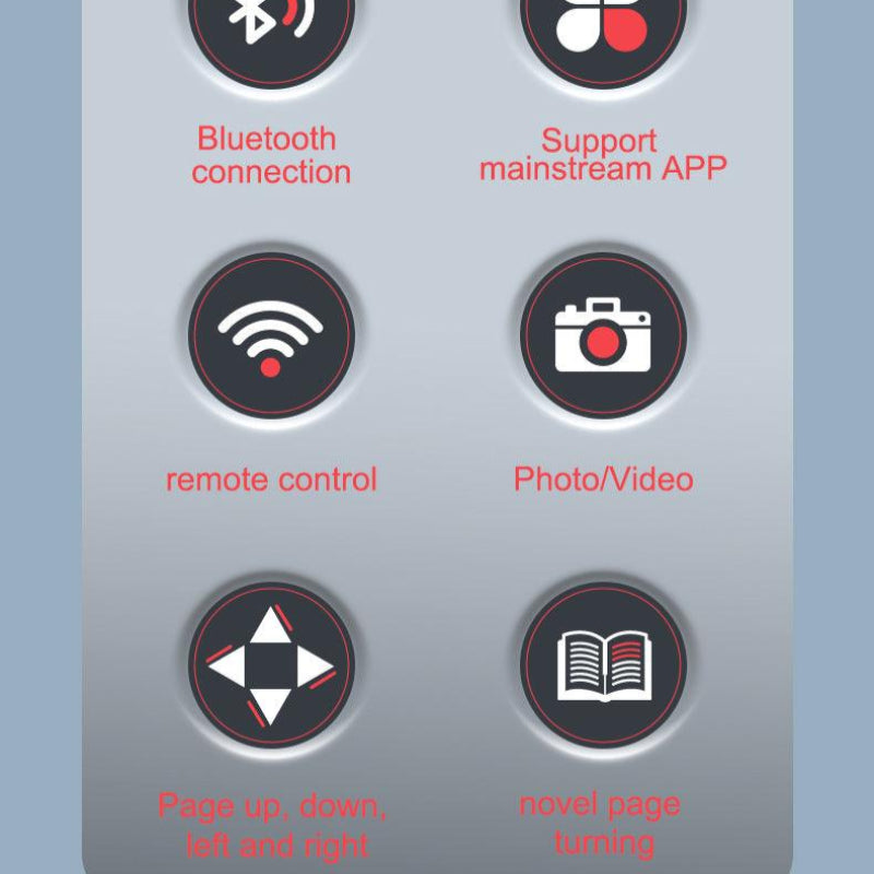 Anel controle remoto Bluetooth para telemóvel - Deka Express