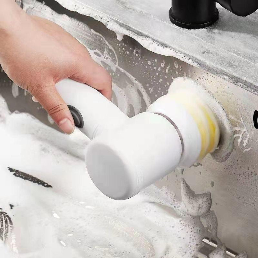Escova de limpeza elétrica multifuncional sem fio - Deka Express