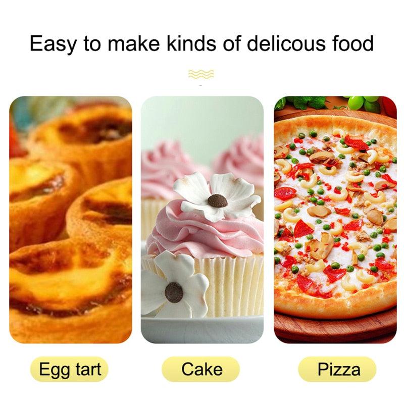 Batedor de ovos de aço inoxidável semiautomático manual para cozinha - Deka Express
