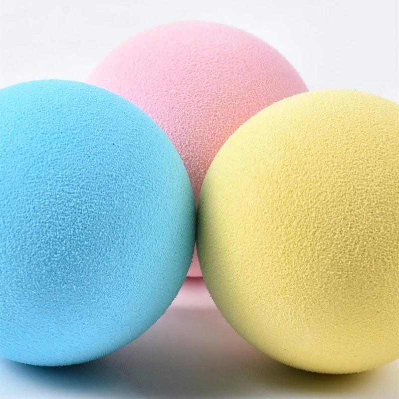 Bola de brinquedo interativa com sons realistas de animais para gatos - Deka Express