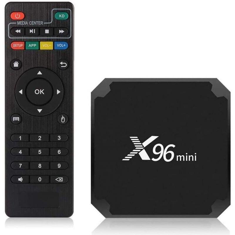 Box Smart TV X96 Mini (Android - 4K Ultra HD - 2 GB RAM - Wi-Fi) - Deka Express
