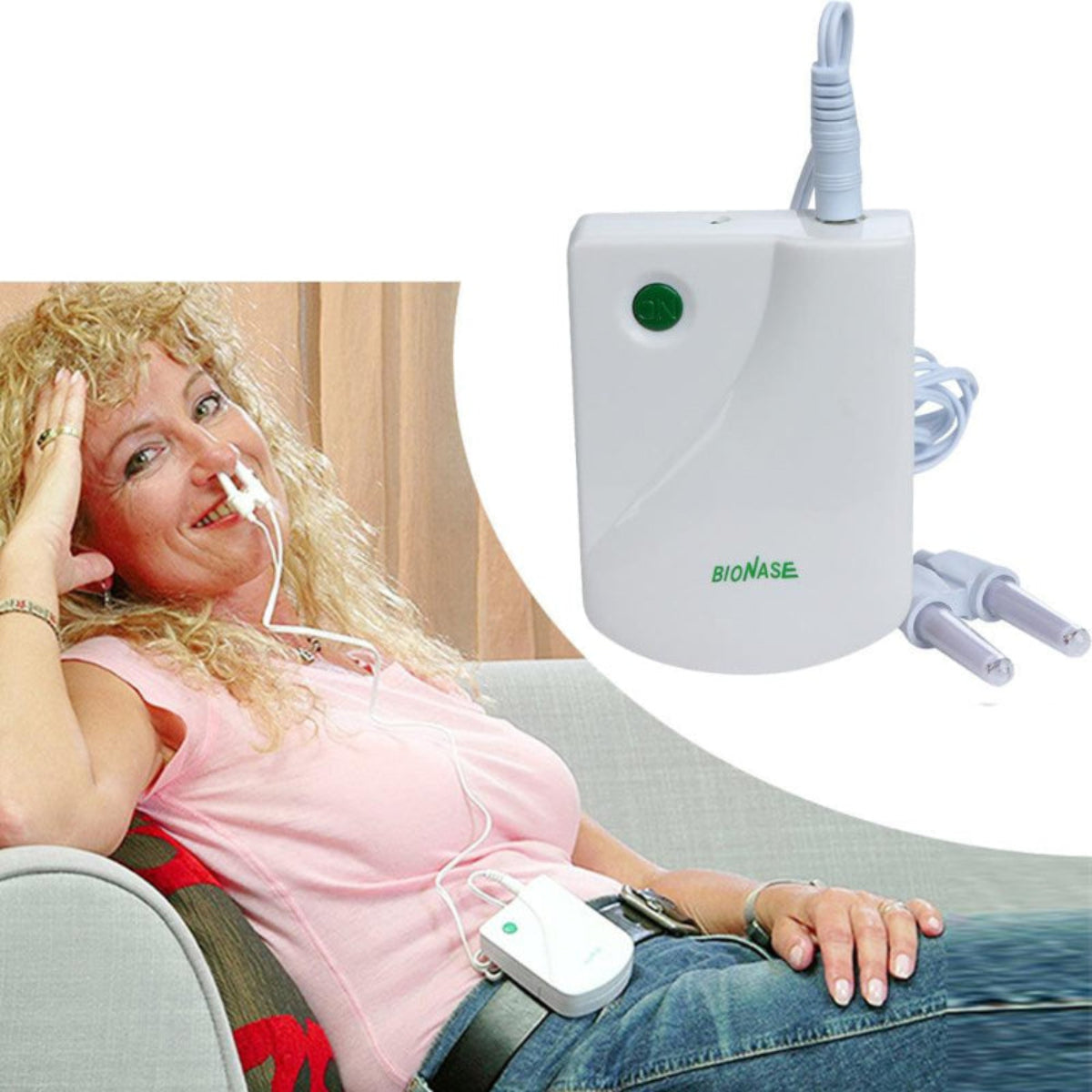 Aparelho para tratamento de rinite e sinusite alérgica - Deka Express