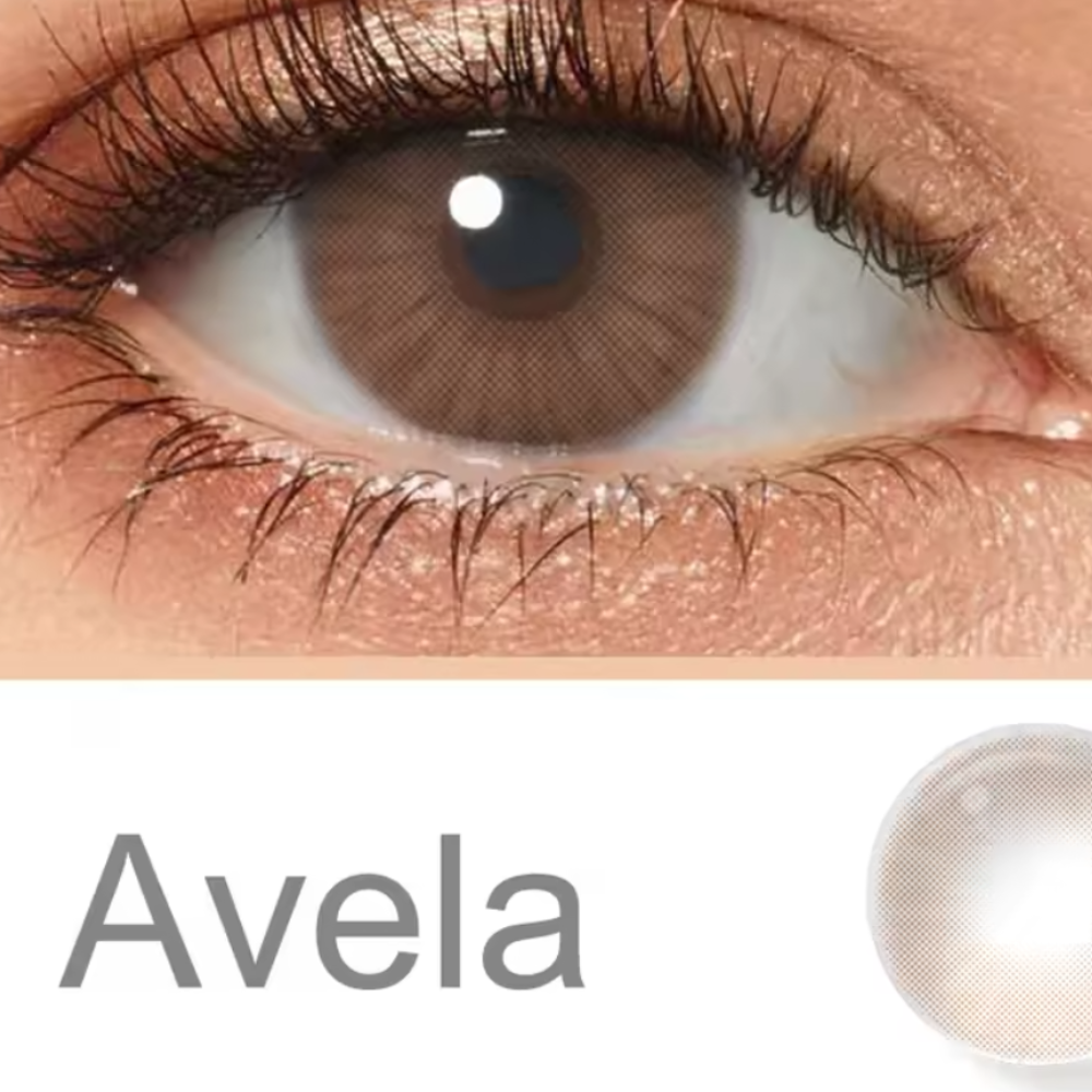 Lentes de Contacto Castanho Avela
