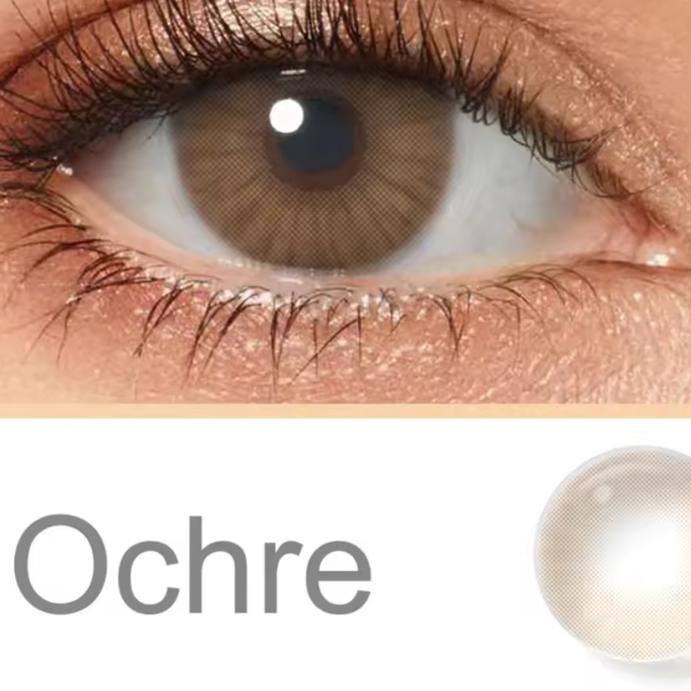 Lentes de Contacto Castanho Ocre
