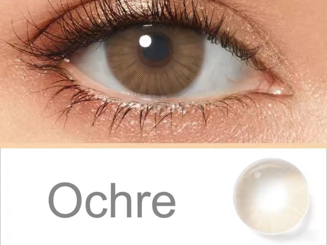 Lentes de Contacto Castanho Ocre