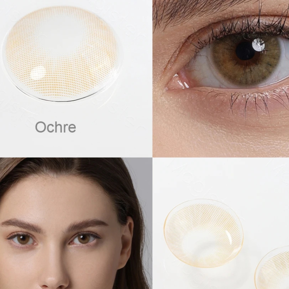 Lentes de Contacto Castanho Ocre