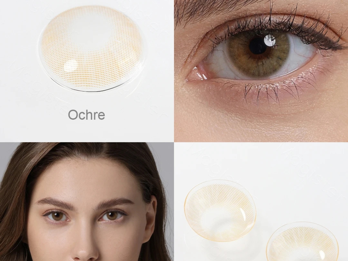 Lentes de Contacto Castanho Ocre