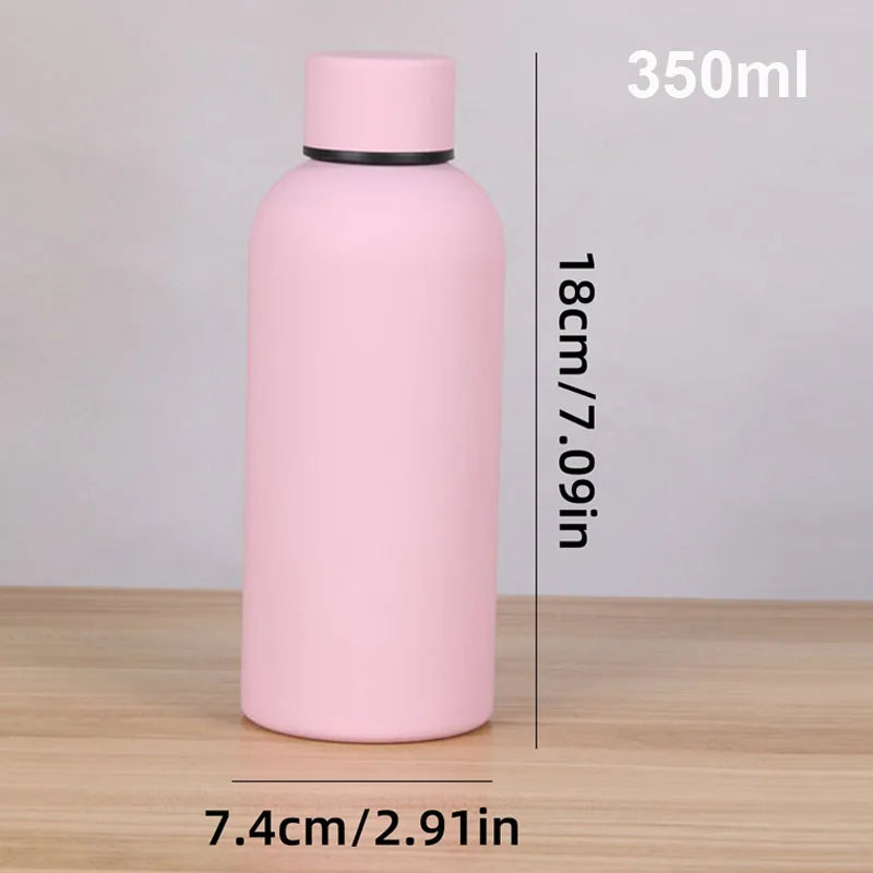 Garrafa Térmica Aço Inoxidável 350/500/750ml - 6-12h, Portátil, Várias Cores