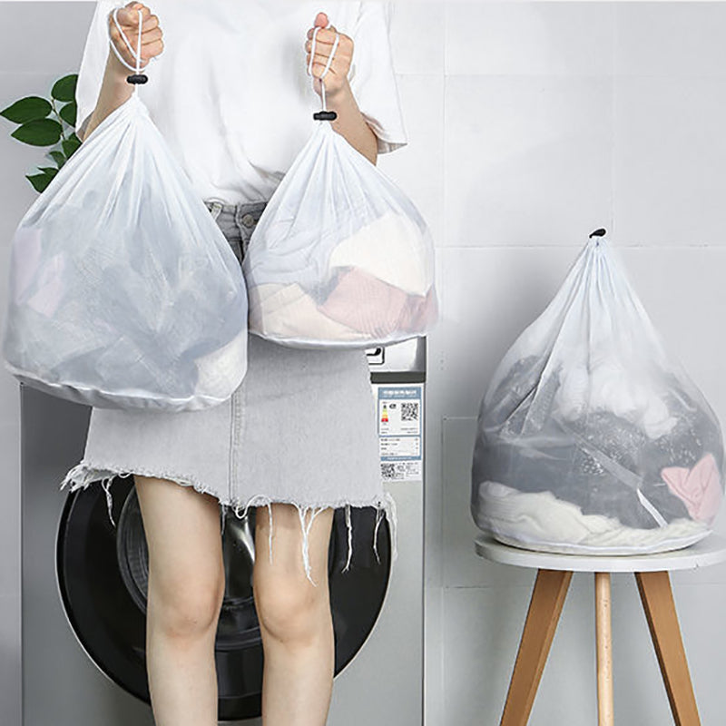 Saco de Lavar Roupa Suja em Malha - Proteção, Organização, Lingerie, Roupa Interior
