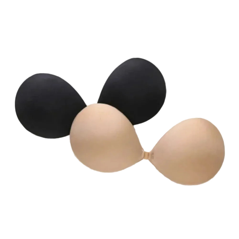 Sutiã Invisível Push Up Grosso - Adesivo Silicone, Levanta Seios, Vários Tamanhos, Casamento/Festas