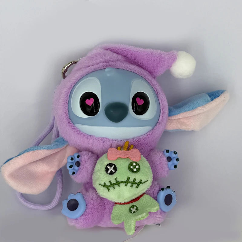Disney Stitch Eat Something Before Sleep: Blind Box com Pendente de Peluche