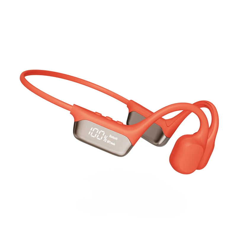 Fones de Ouvido Condução Óssea Bluetooth 5.4 IPX8 - Natação, Desporto & MP3 32GB