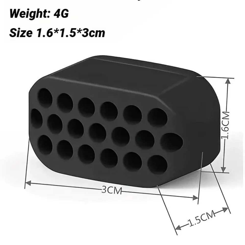 Exercitador de Mandíbula e Tonificador Facial – Kit de Treino Muscular em Silicone