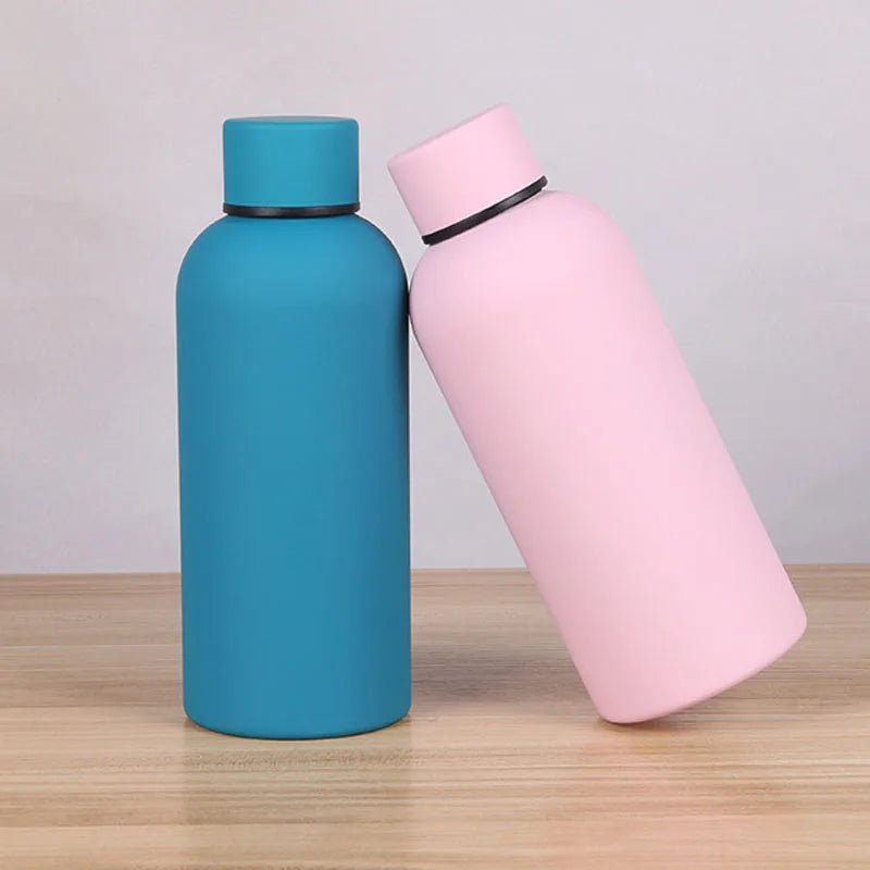 Garrafa Térmica Aço Inoxidável 350/500/750ml - 6-12h, Portátil, Várias Cores