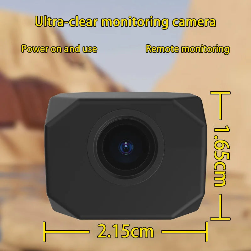 Mini Câmara WiFi 1080P HD Xiaomi - Monitorização Remota, Visão Noturna, Ângulo Amplo, Leve