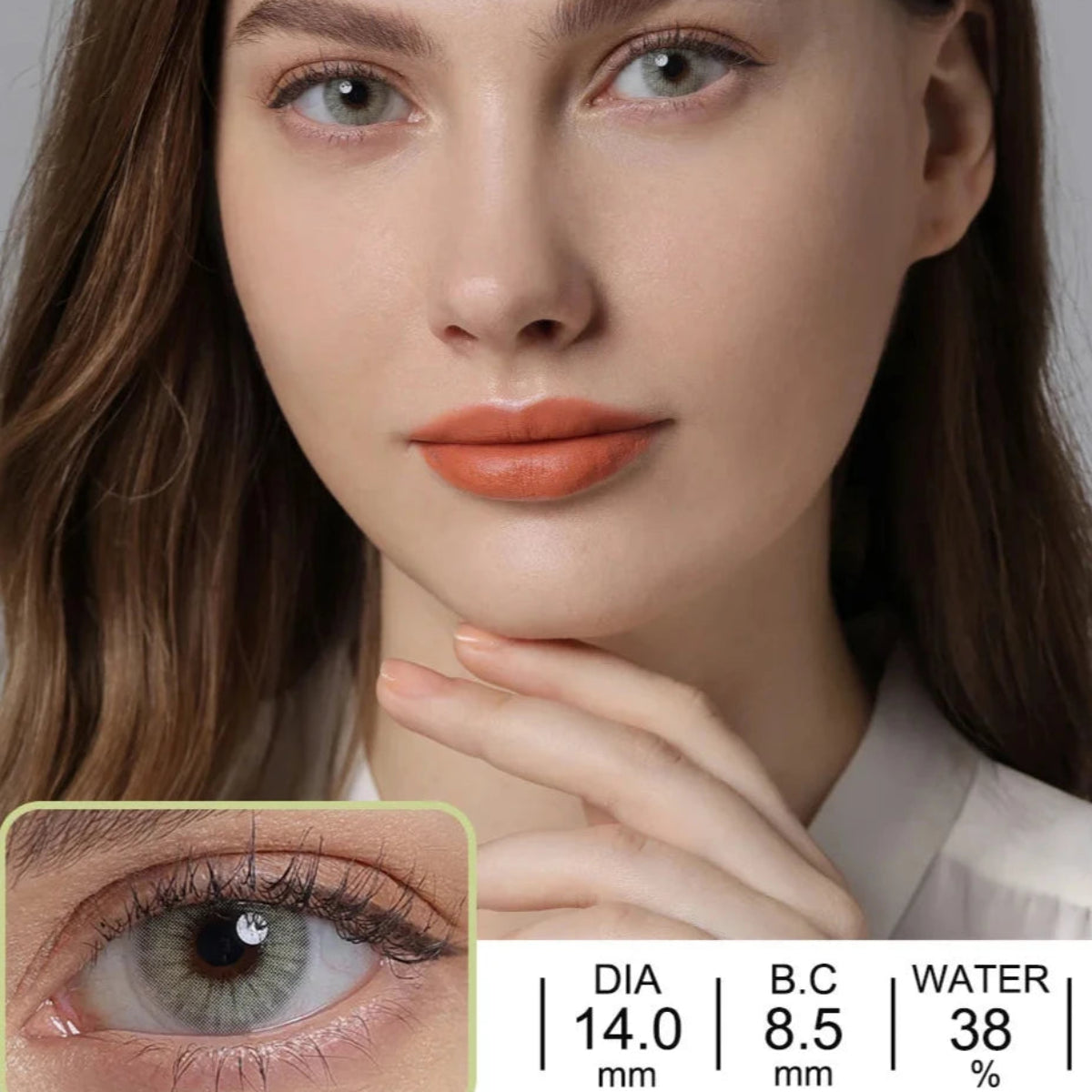 Lentes de Contatos Azul Quartzo