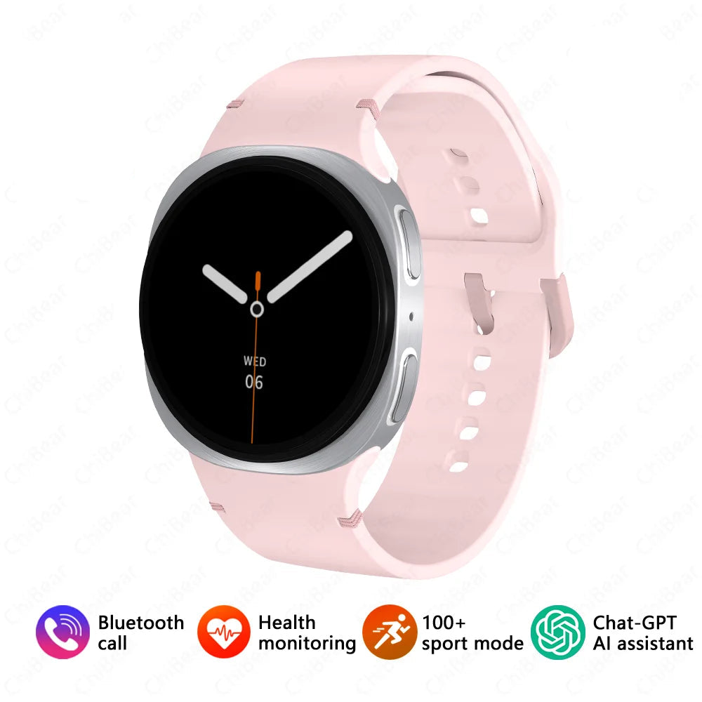 Relógio Inteligente Desportivo 2026 – Smartwatch Unissexo com Chamadas, NFC, Monitor Cardíaco e Controlo de Sono