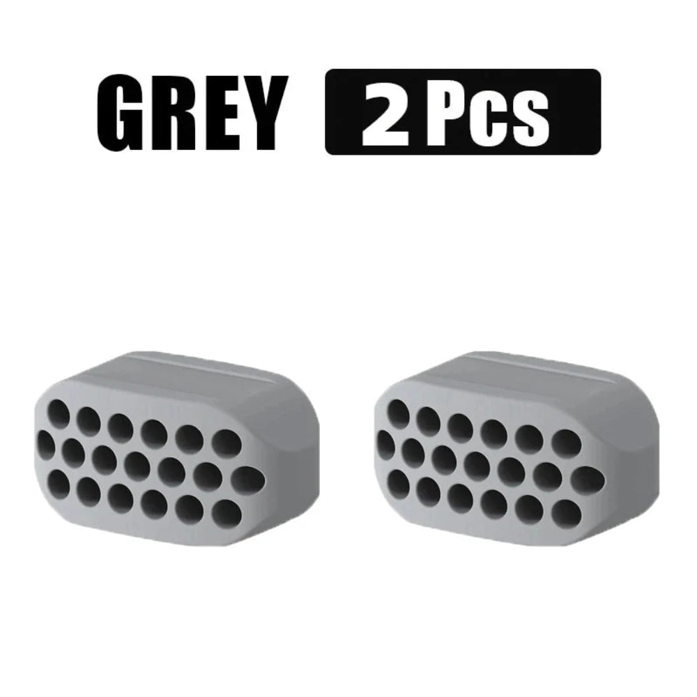 Exercitador de Mandíbula e Tonificador Facial – Kit de Treino Muscular em Silicone