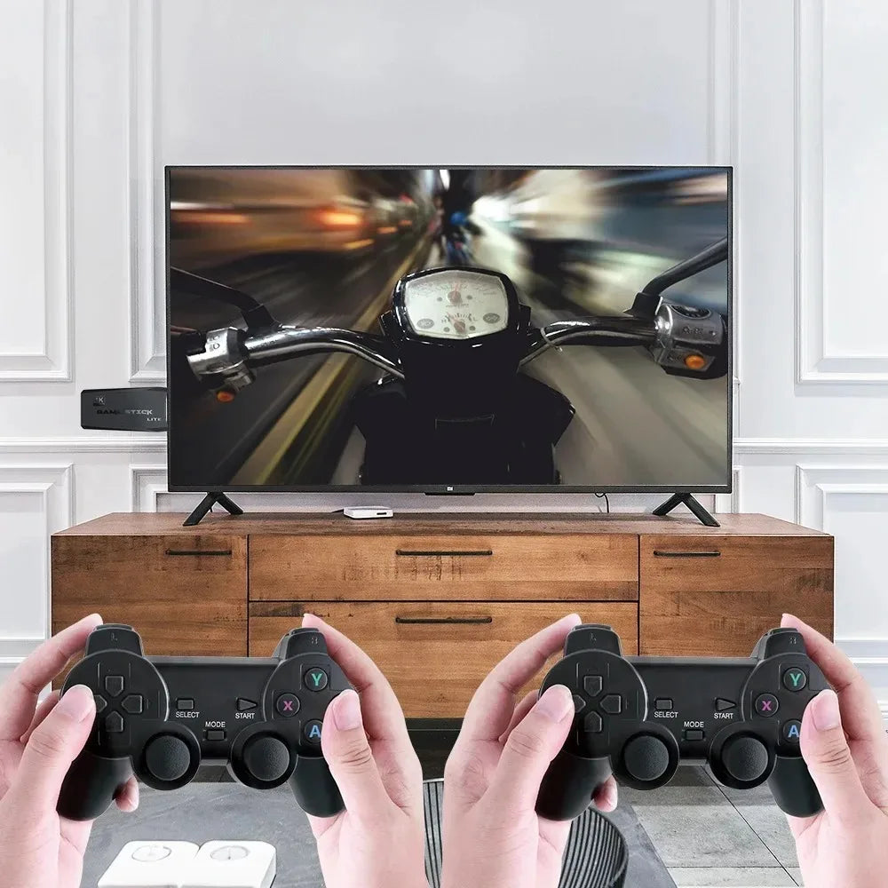 Consola Retro Game Stick M8 4K – 10.000 Jogos num Único Dispositivo