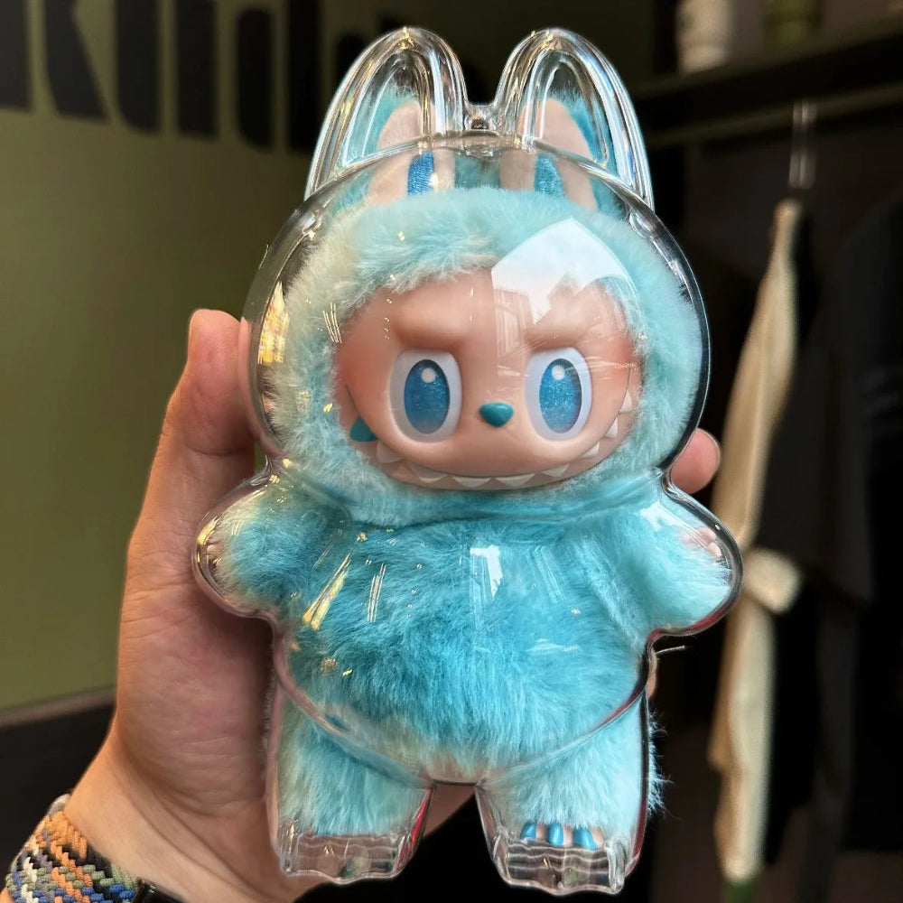 Capa Protetora Transparente Para Figuras Labubu Geração 1