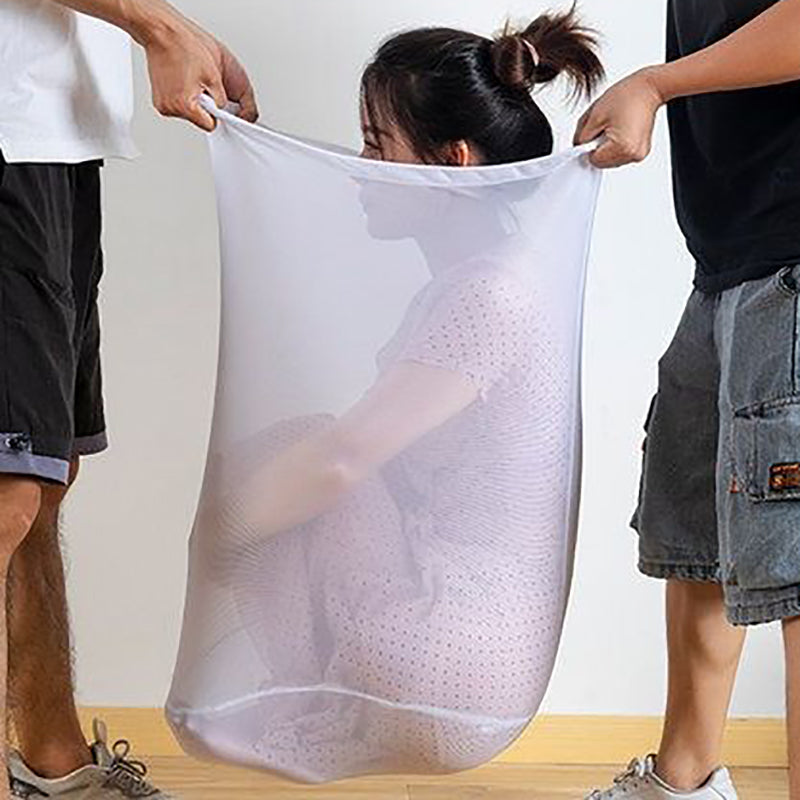 Saco de Lavar Roupa Suja em Malha - Proteção, Organização, Lingerie, Roupa Interior