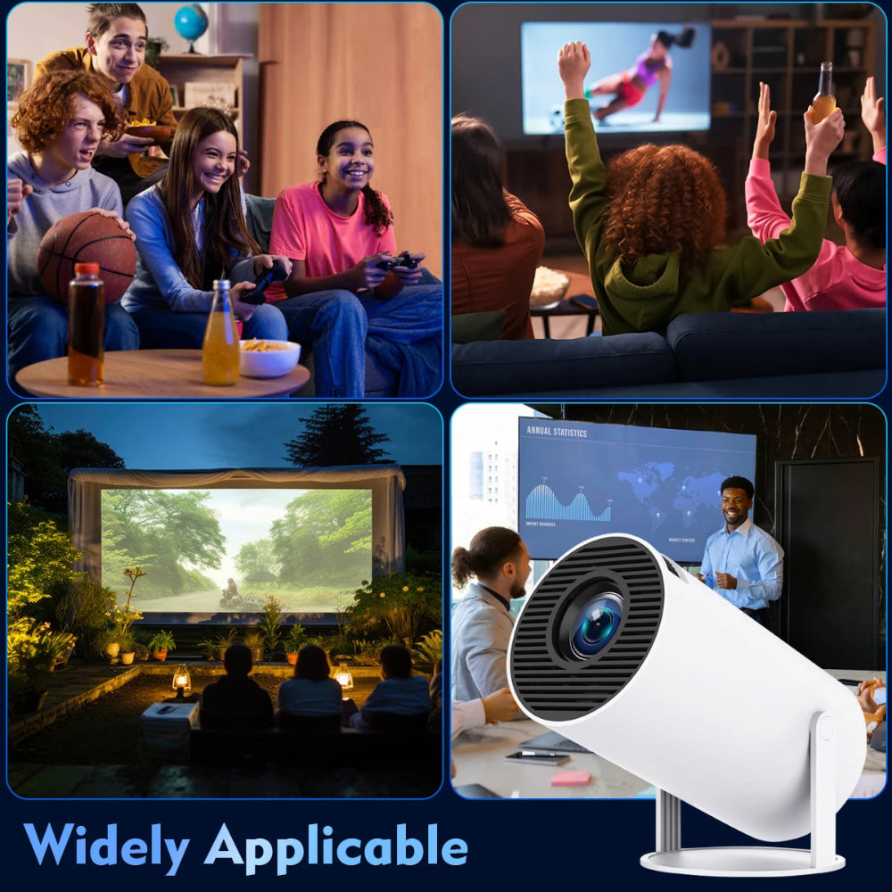 Projetor Magcubic HY300 PRO 4K Android 11 Wi-Fi 6 - Cinema Portátil 260ANSI