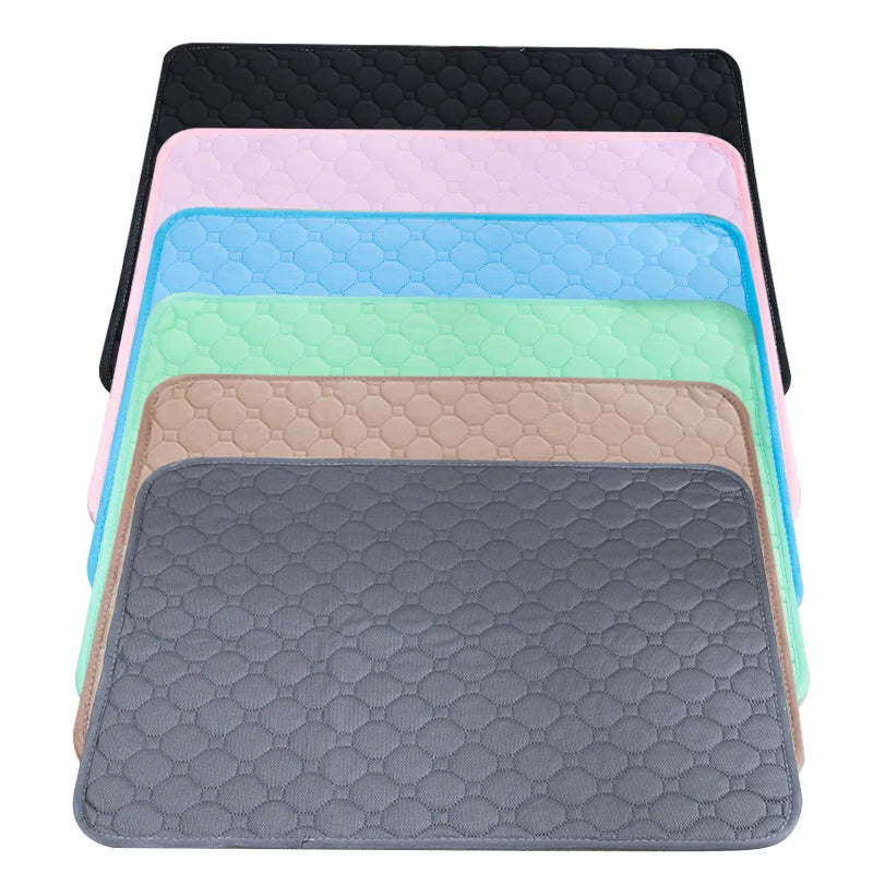 Almofada Urina Cão Reutilizável - 4 Camadas, Absorvente, Lavável, Treino/Cama/Carro
