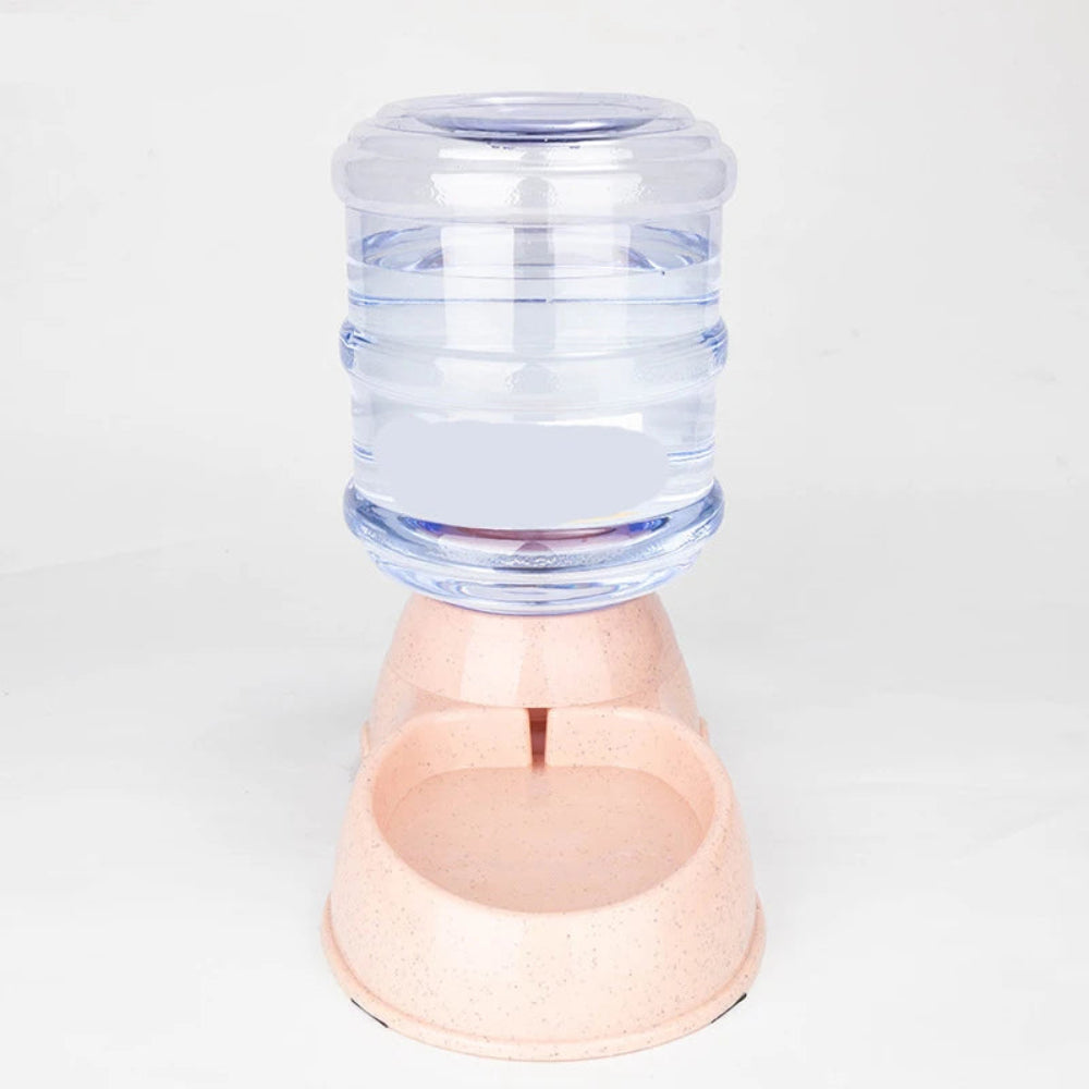 Distribuidor Automático Água/Comida - Grande Capacidade, Cães/Gatos, Tigela Bebedouro, 3,8 L