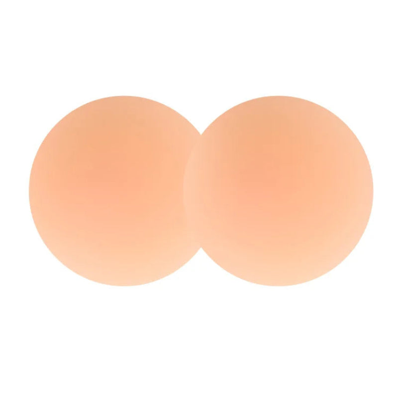 Capa de Mamilo Silicone - Adesivo Invisível, Reutilizável, Levanta Seios, Pétalas Adesivas
