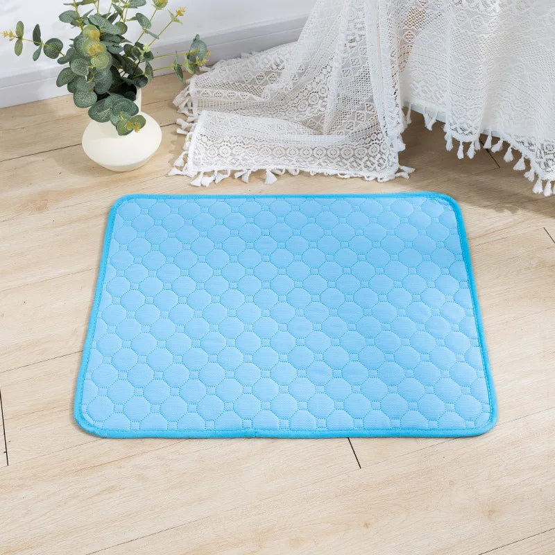 Almofada Urina Cão Reutilizável - 4 Camadas, Absorvente, Lavável, Treino/Cama/Carro