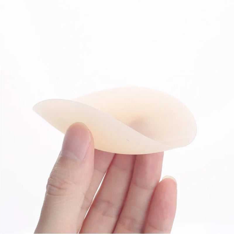 Capa de Mamilo Silicone - Adesivo Invisível, Reutilizável, Levanta Seios, Pétalas Adesivas