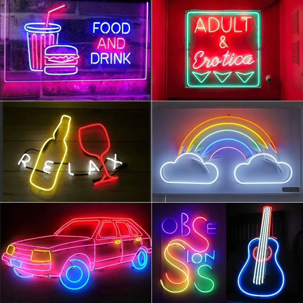 Fita LED Neon RGBIC 5V - Sinc. Música, DIY, Dreamcolor, IP65, Controlo APP/Voz