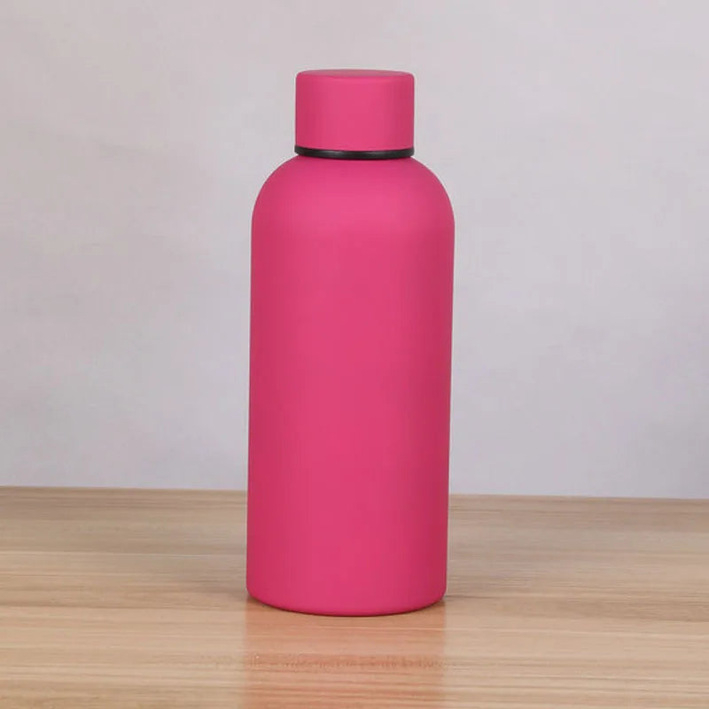 Garrafa Térmica Aço Inoxidável 350/500/750ml - 6-12h, Portátil, Várias Cores