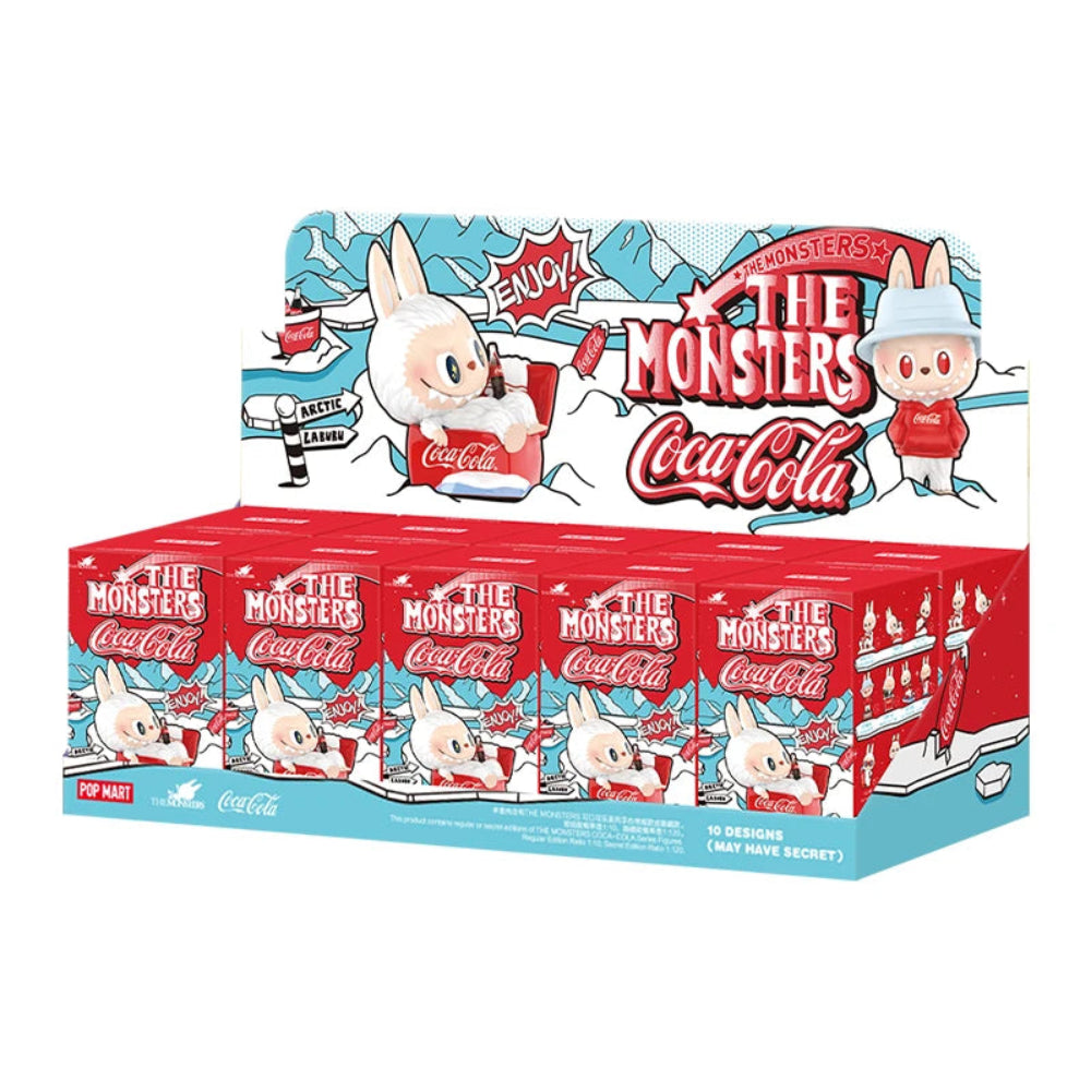 Pop Mart Labubu THE MONSTERS COCA-COLA Series Figures