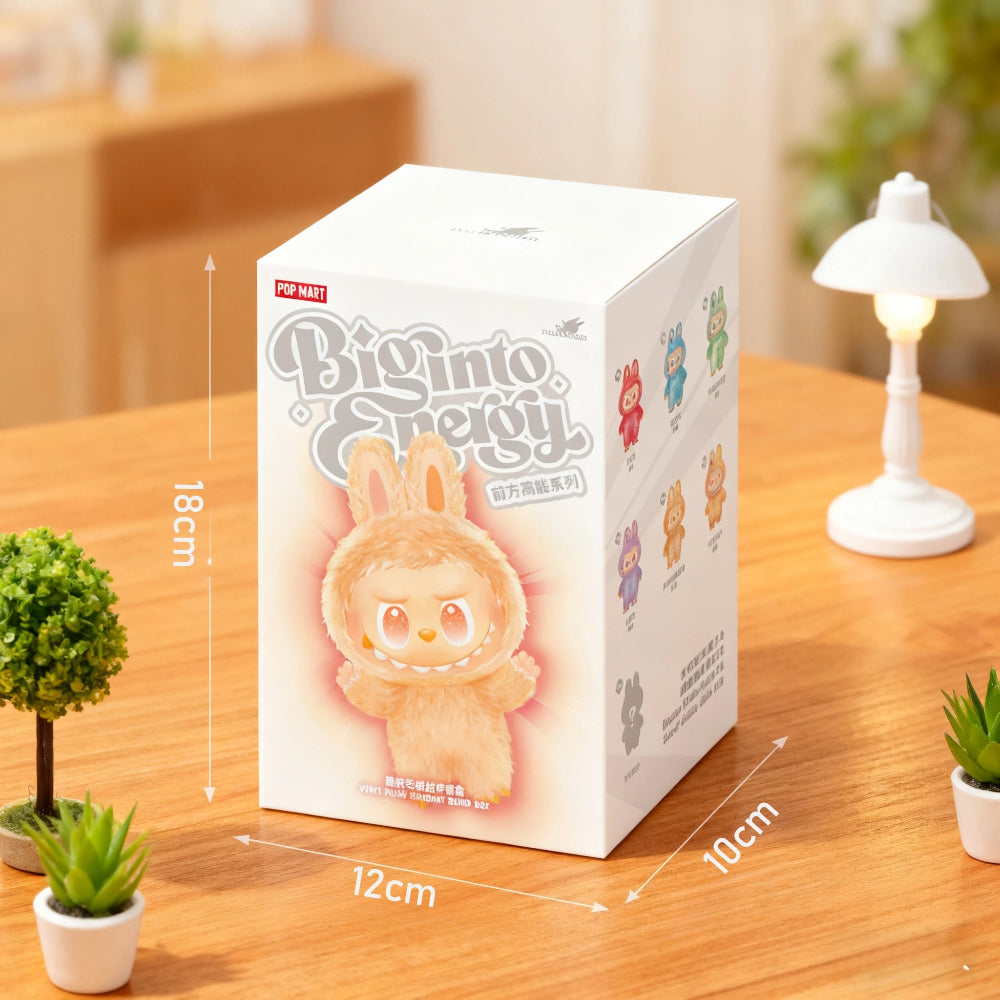 POPMART Labubu - Série "Big into Energy" Mystery Box Colecionável - Peluche/Vinil