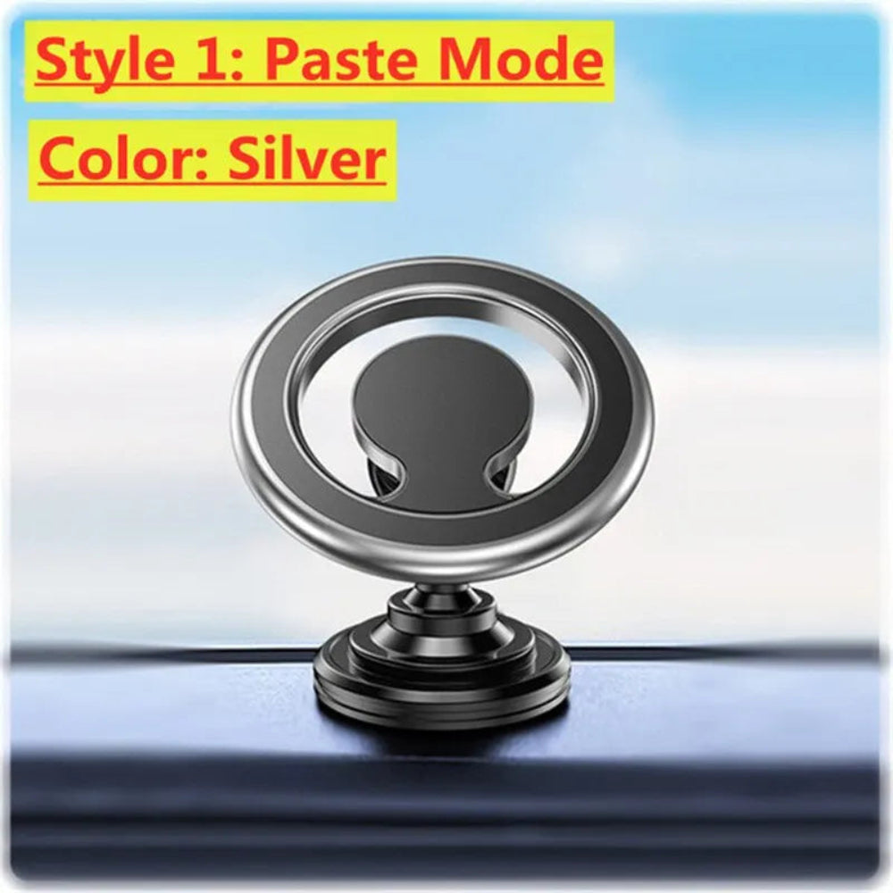 Suporte Magnético Telemóvel Carro - MagSafe, 360°, Painel/Ventilação, iPhone/Samsung/Xiaomi