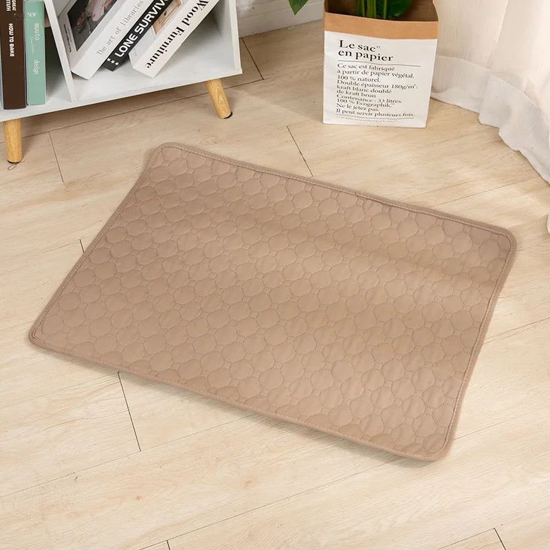 Almofada Urina Cão Reutilizável - 4 Camadas, Absorvente, Lavável, Treino/Cama/Carro