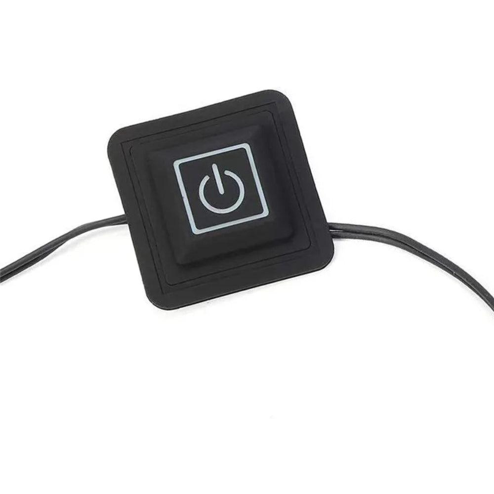 Almofada Aquecedora USB 3 Engrenagens - Temp. Ajustável, Roupa/Colete/Jaqueta, Lavável
