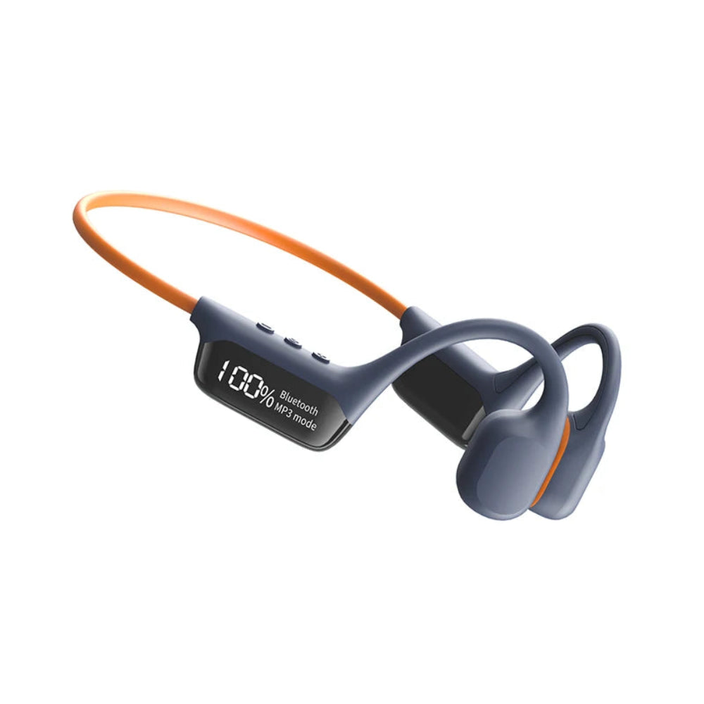 Fones de Ouvido Condução Óssea Bluetooth 5.4 IPX8 - Natação, Desporto & MP3 32GB