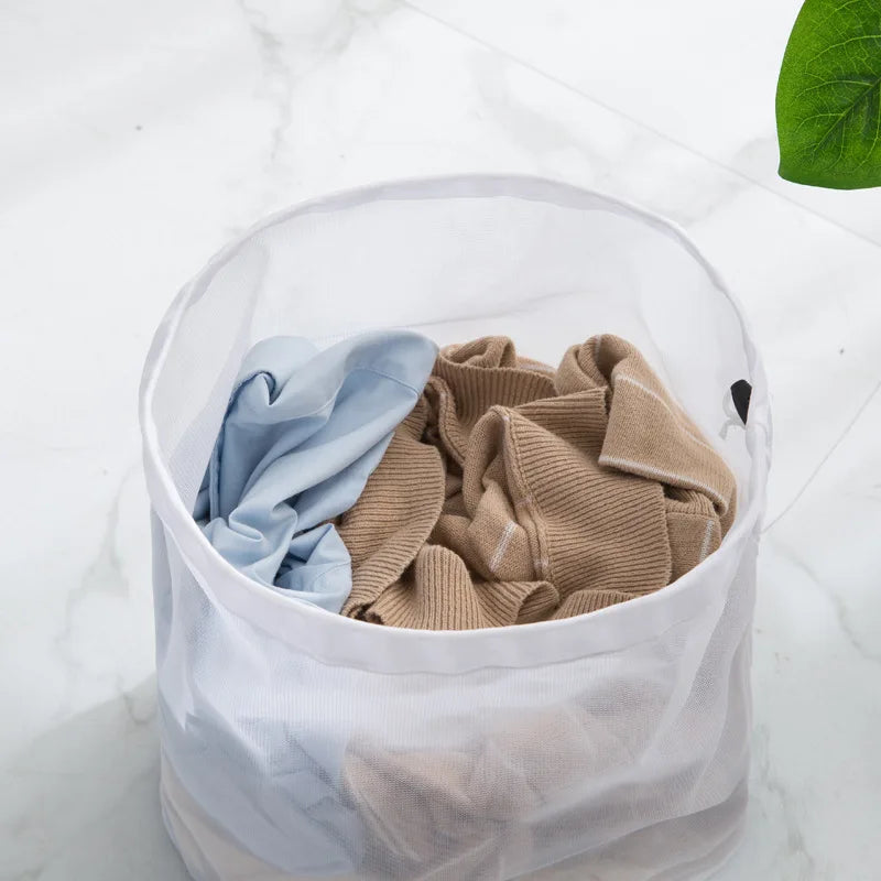 Saco de Lavar Roupa Suja em Malha - Proteção, Organização, Lingerie, Roupa Interior