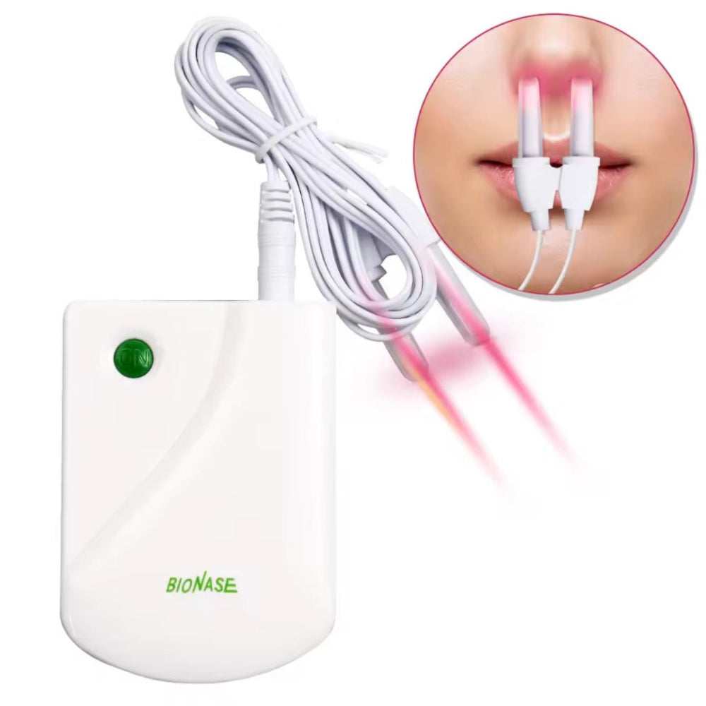 Aparelho para Tratamento de Rinite, Sinusite a Laser e Congestão Nasal com Alívio Rápido e Sem Medicamentos