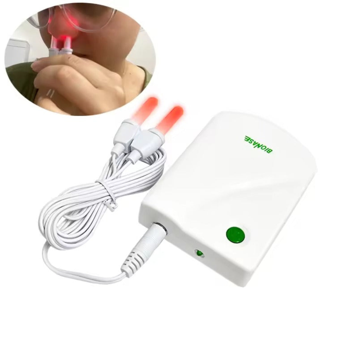 Aparelho para Tratamento de Rinite, Sinusite a Laser e Congestão Nasal com Alívio Rápido e Sem Medicamentos
