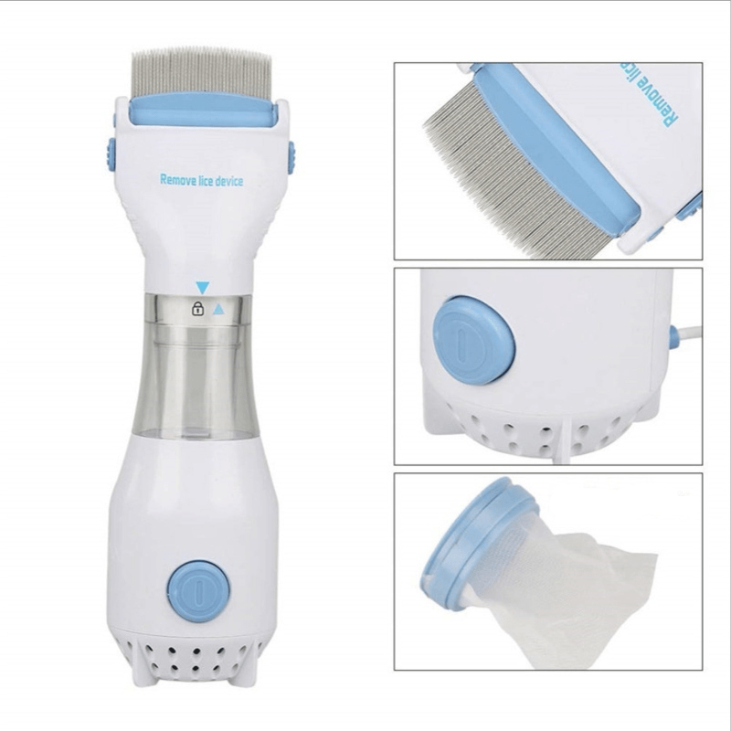 Escova Elétrica para Remoção de Pulgas e Piolhos em Pessoas, Gatos e Cães - Deka Express
