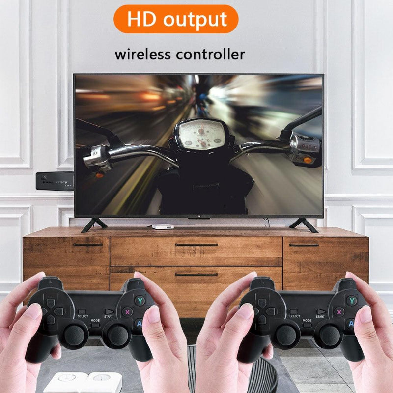 Vídeo Game Retrô 10.000 jogos com 64 GB 4K Nostálgico - Deka Express
