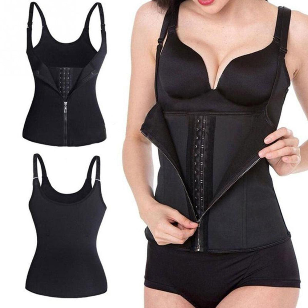 Cinta modeladora de cintura com alças ajustáveis - Deka Express