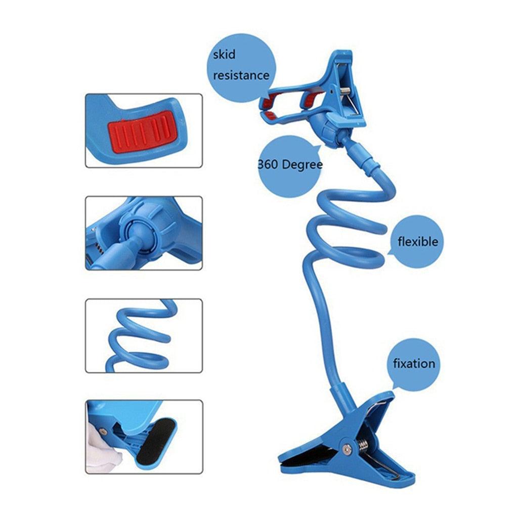 Suporte Flexível para Telemóvel 360º para Mesa, Cama e Escritório - Deka Express