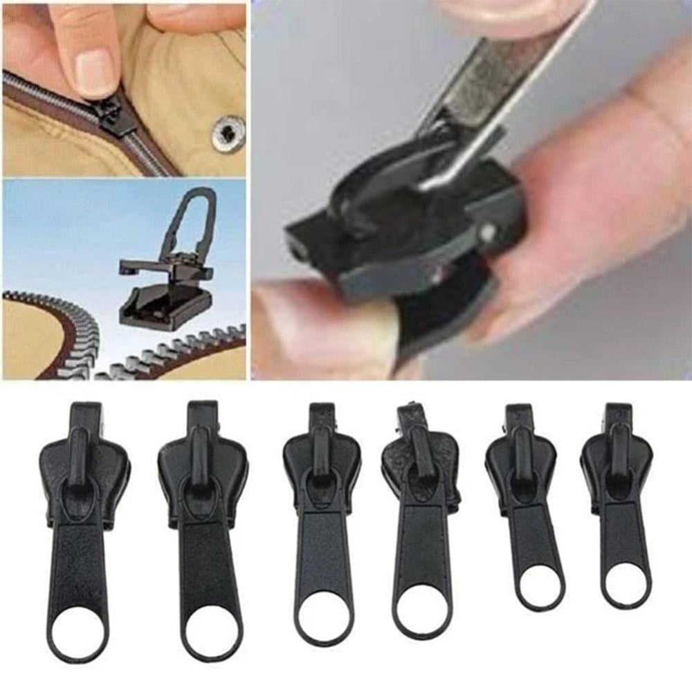 Kit reparo de zíper deslizante com 6 peças - Deka Express